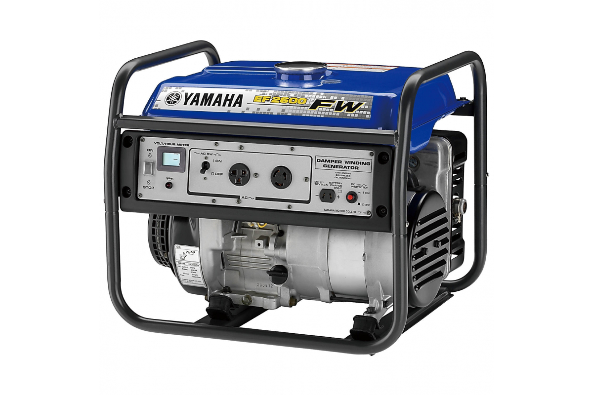 Бензиновый генератор Yamaha EF 2600 FW в Кусае
