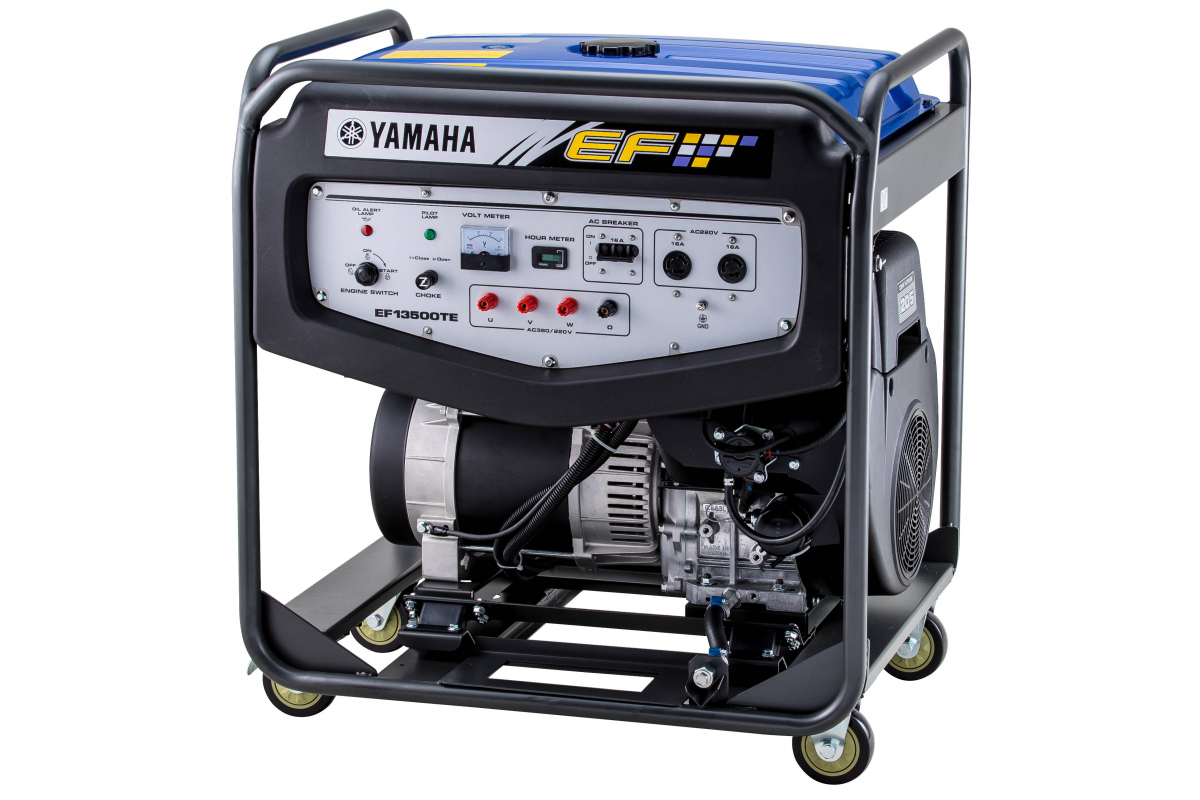 Бензиновый генератор Yamaha EF 13500 TE в Кусае